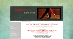 Desktop Screenshot of danceduolancaster.com